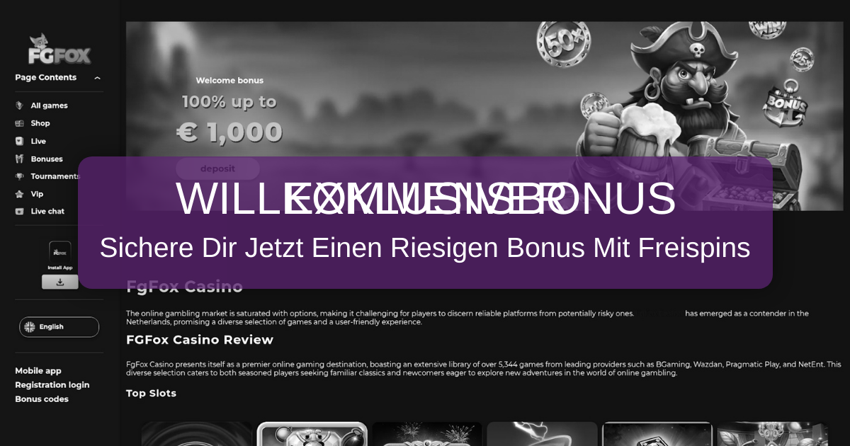 FgFox Casino Deutschland